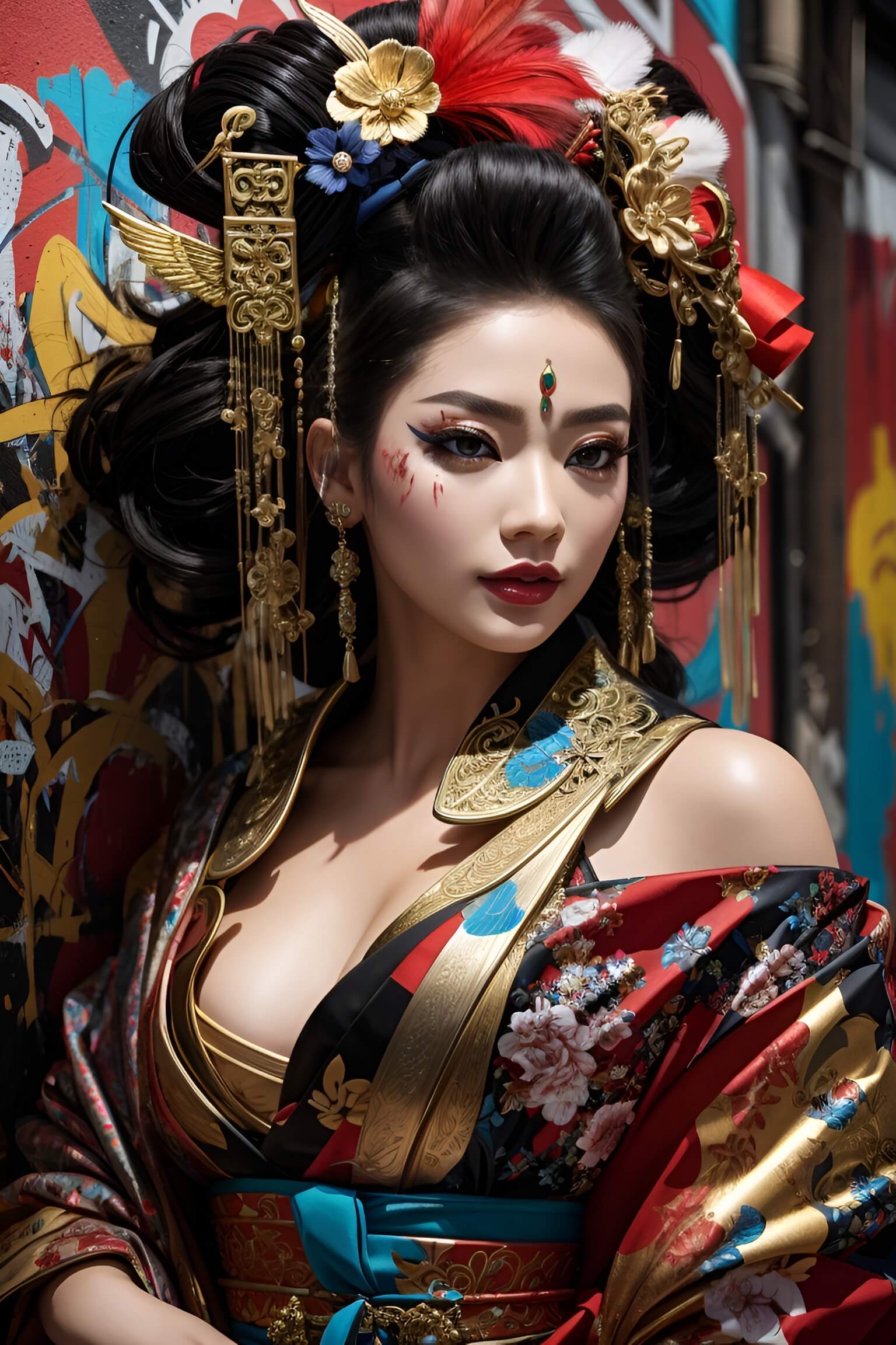 Explorando a Sinfonia da Arte Japonesa em Camisetas e Moletons Vibrantes