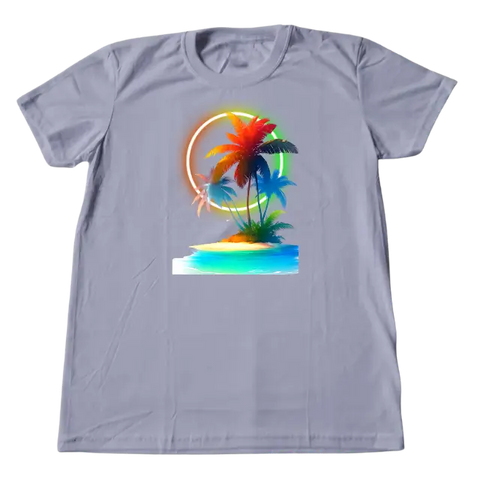 Camiseta Masculina Oásis Tropical