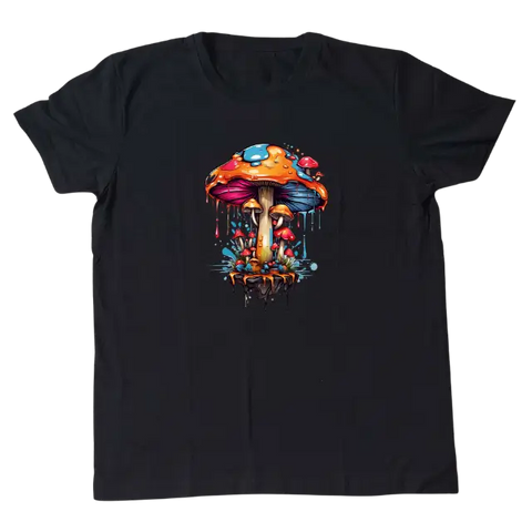 Camiseta Masculina Cogumelo Encantado